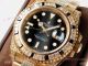 (ROF) AAA Swiss Rolex GMT-Master II Custom Watch - Black Diamond Bezel All Gold 40mm (3)_th.jpg